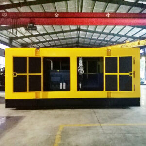 OEM & ODM Yellow Color Silent Soundproof Box Generator Set